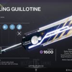 Destiny 2 Falling Guillotine God Roll and How to Get