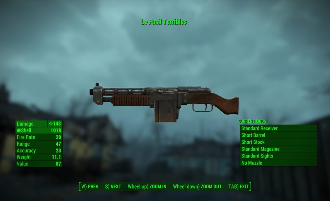 Le Fusil Terribles - Fallout 4