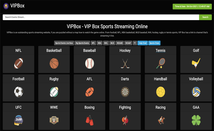 VIPBox Not Working