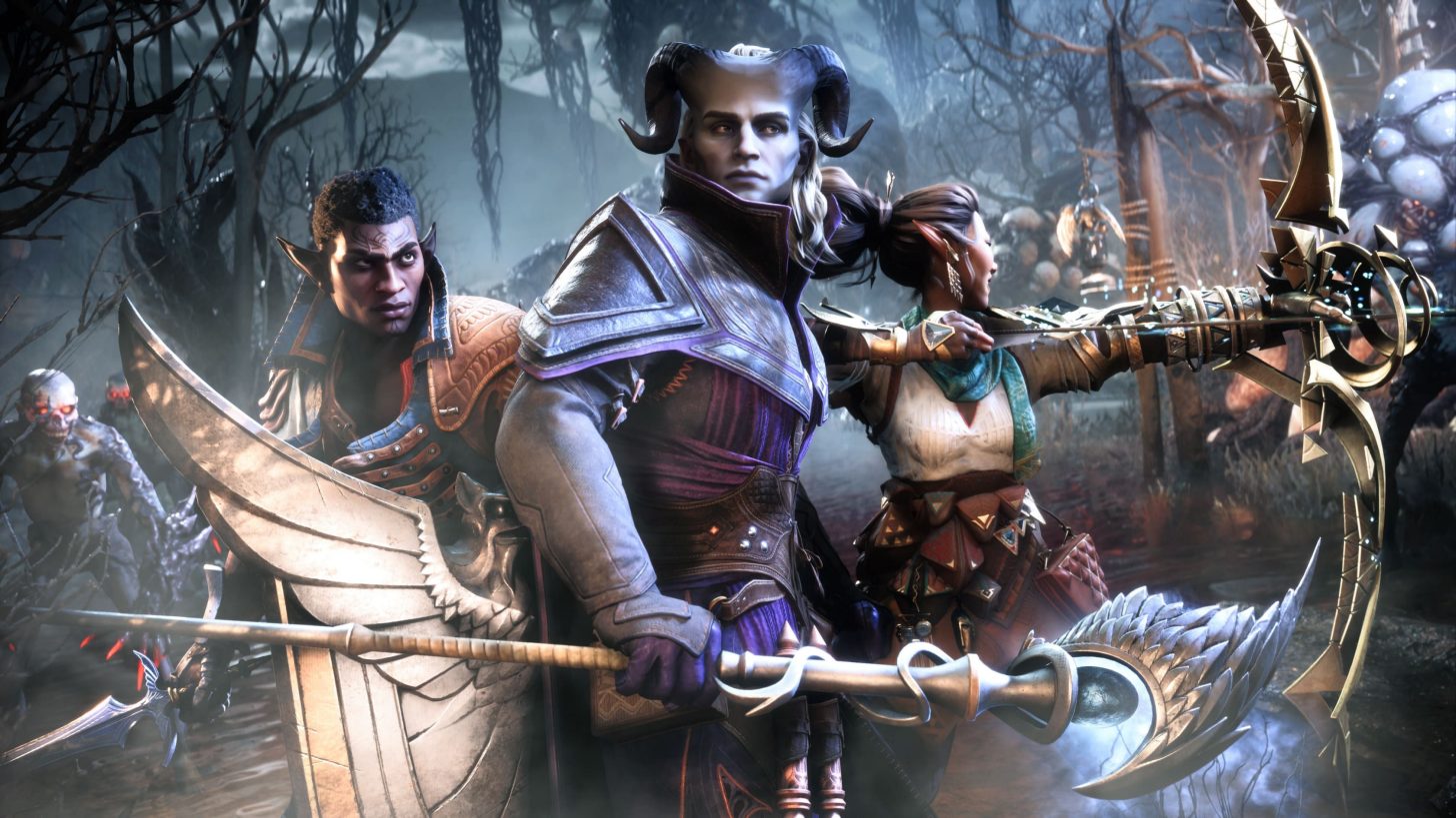 Dragon Age The Veilguard - Personaggi Qunari ed Elf Race