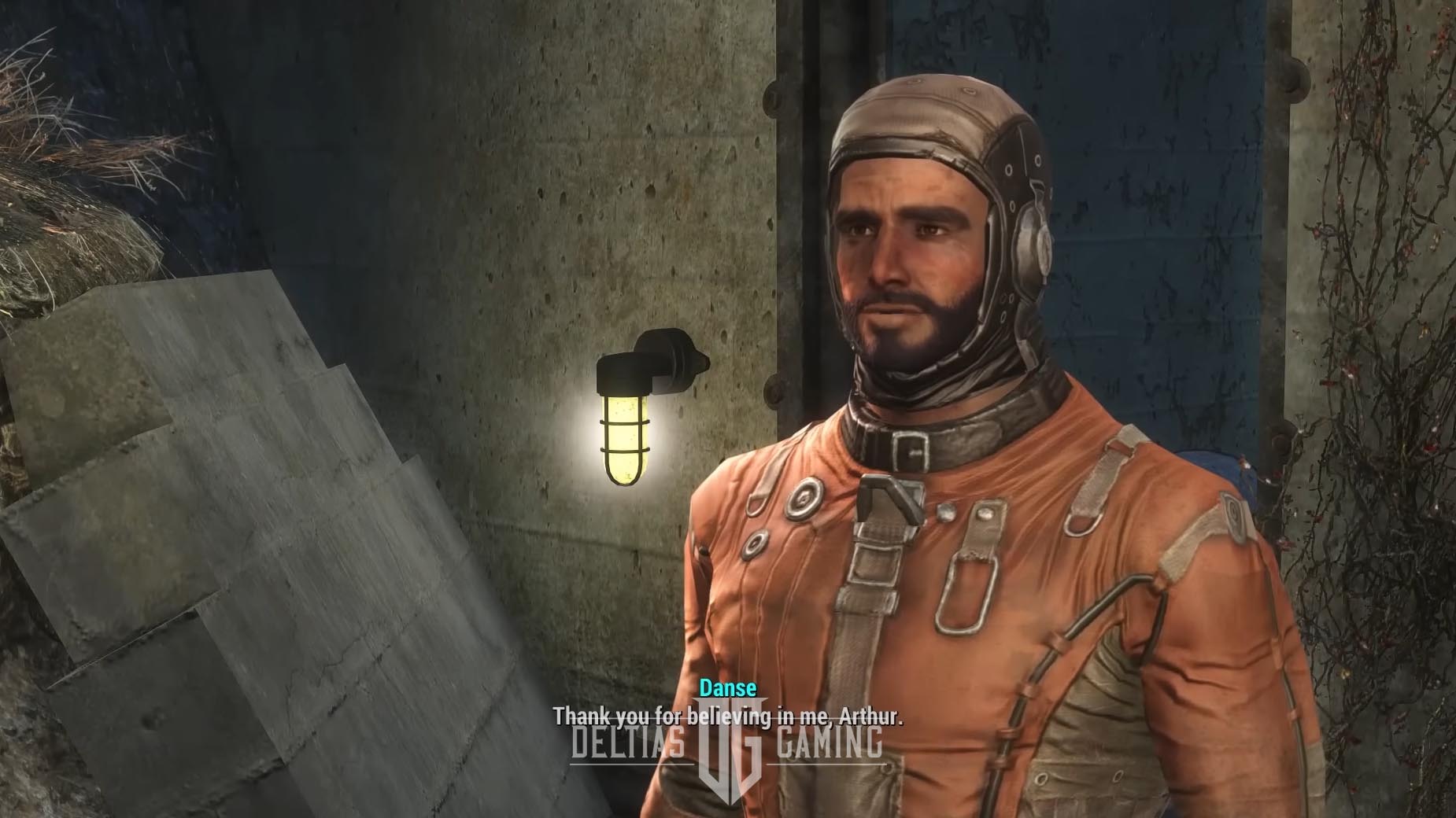 Scegliere di salvare Paladin Danse in Fallout 4