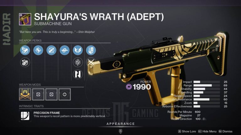 Destiny 2 Shayura