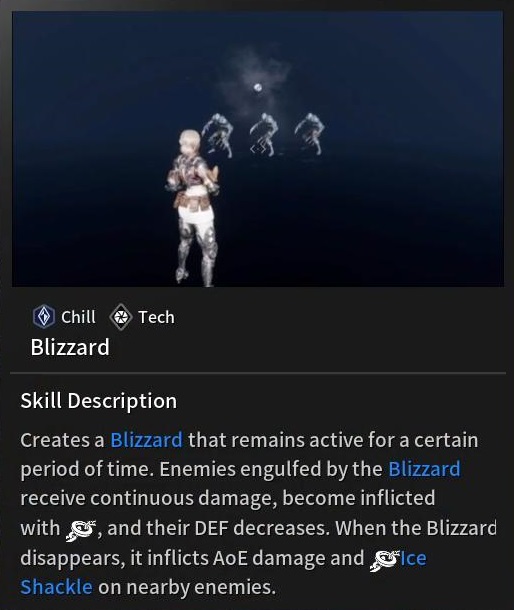 Blizzard - Abilità Viessa Il Primo Discendente