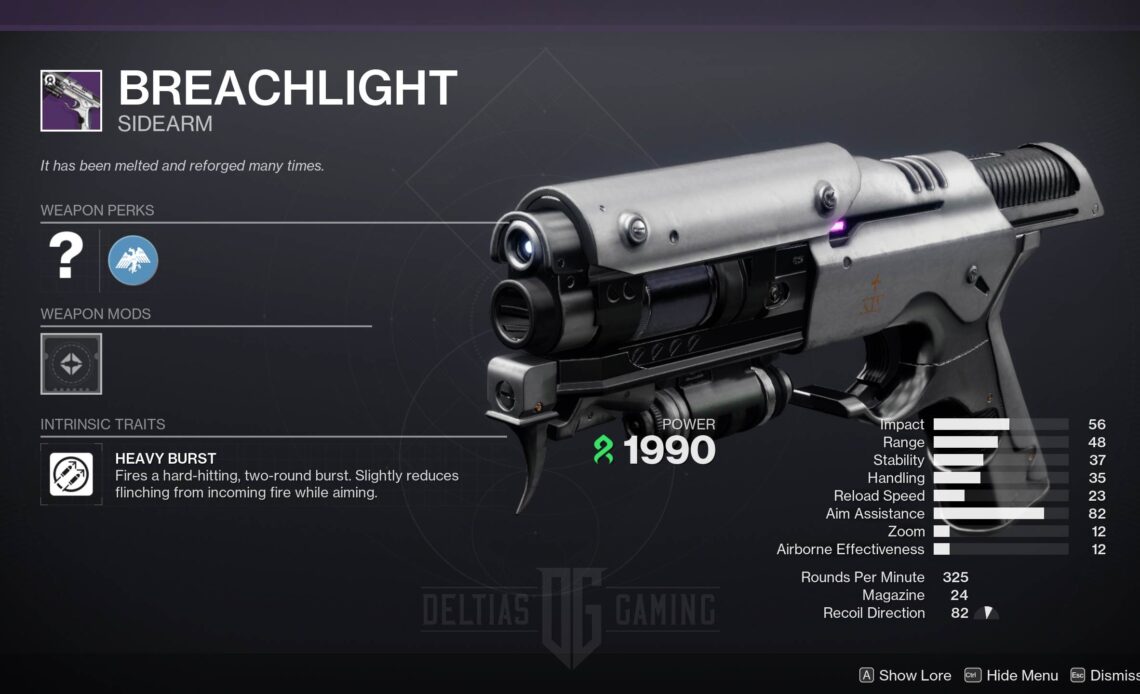 Destiny 2 Breachlight God Roll and How to Get