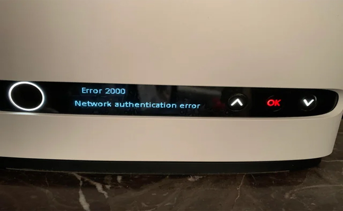 Bell Network Authentication Error