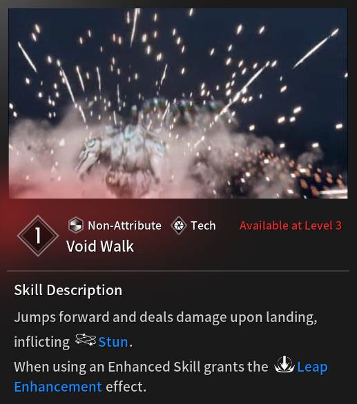 Void Walker - Abilità definitiva di Ajax Il primo discendente