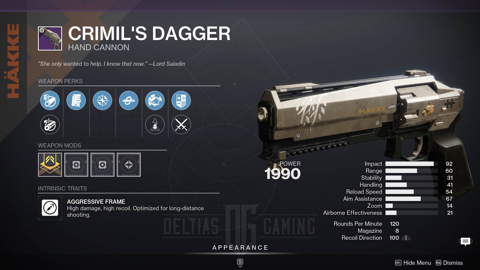 Destiny 2 Crimil