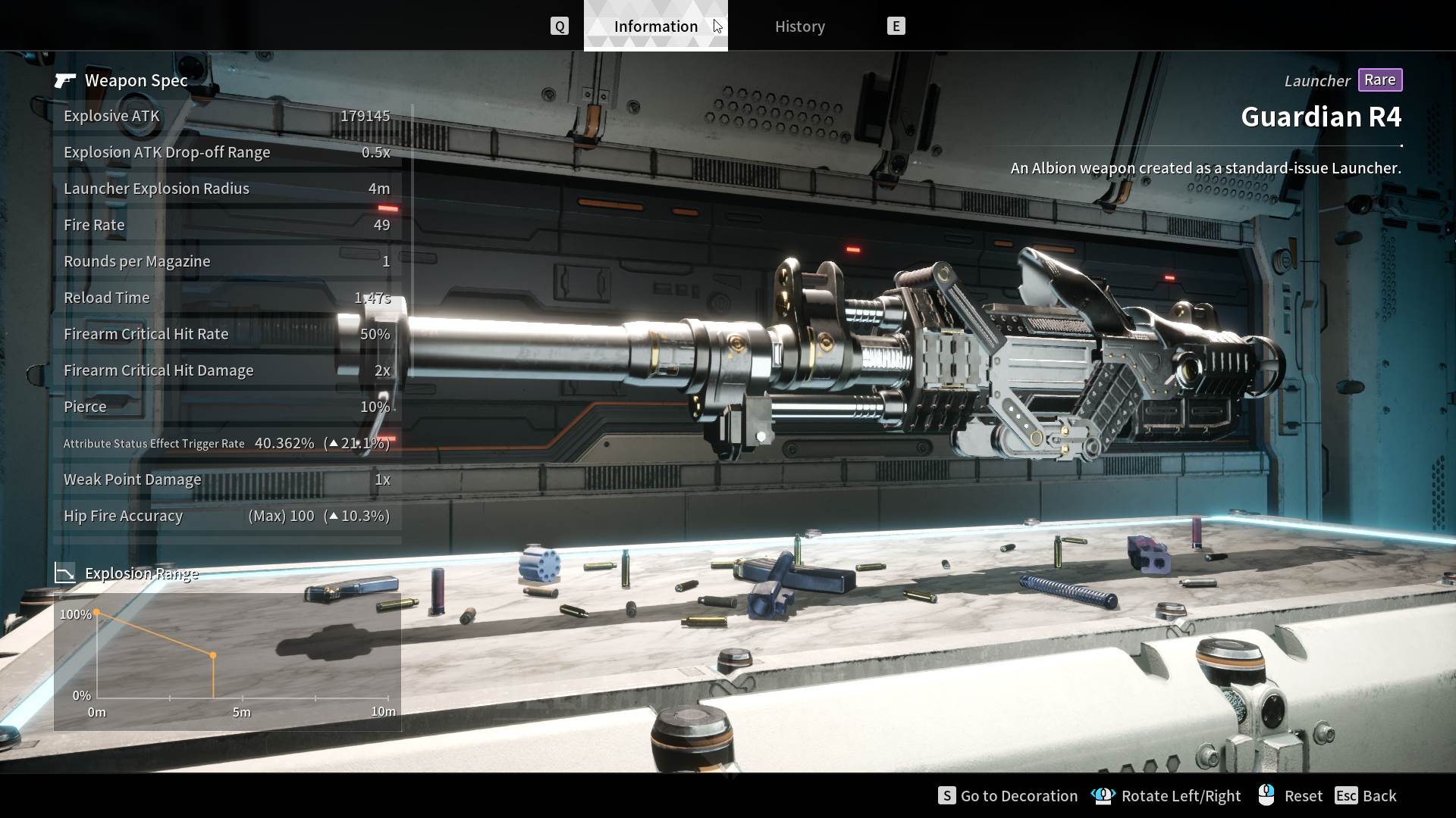 Guardian R4 Rare Launcher The First Descendant
