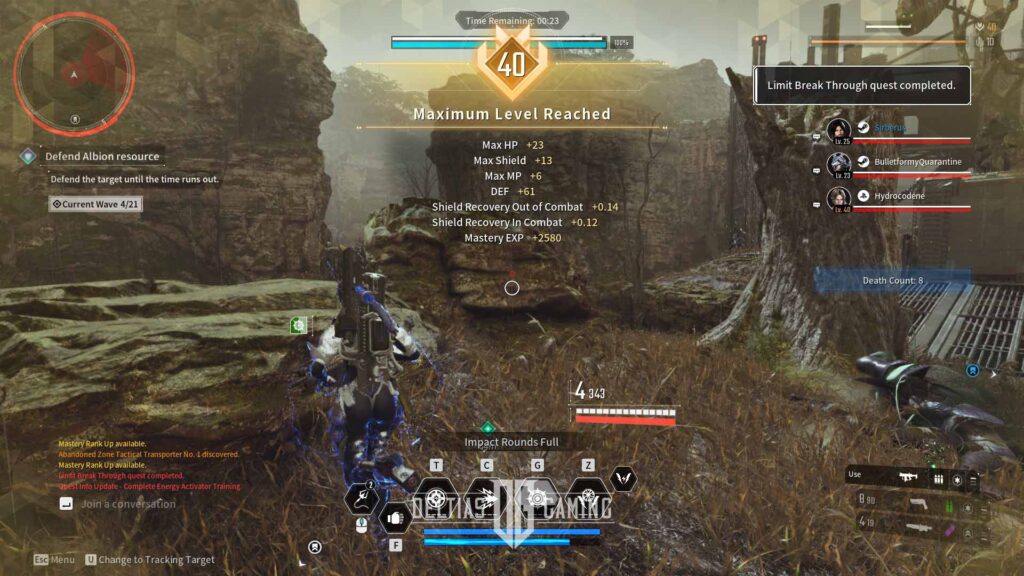 The First Descendant Best Power Leveling Location Guide