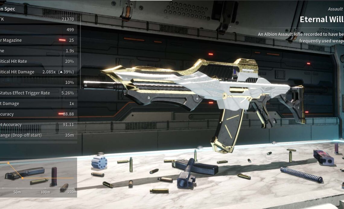 Eternal Willpower Ultimate Assult Rifle The First Descendant