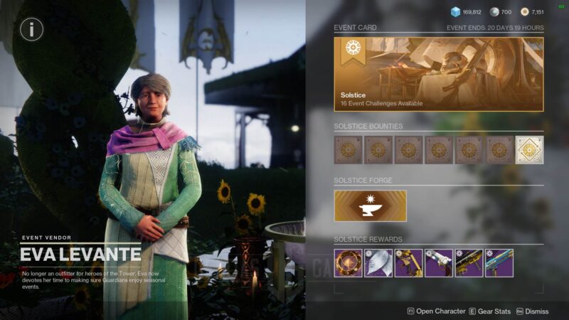 Destiny 2 Eva Levante Solstizio degli Eroi 2024