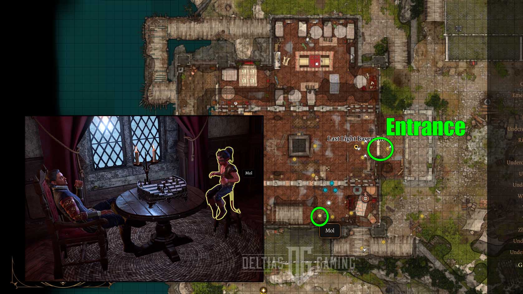 Come trovare Mol nell'atto 2 di Baldur's Gate 3