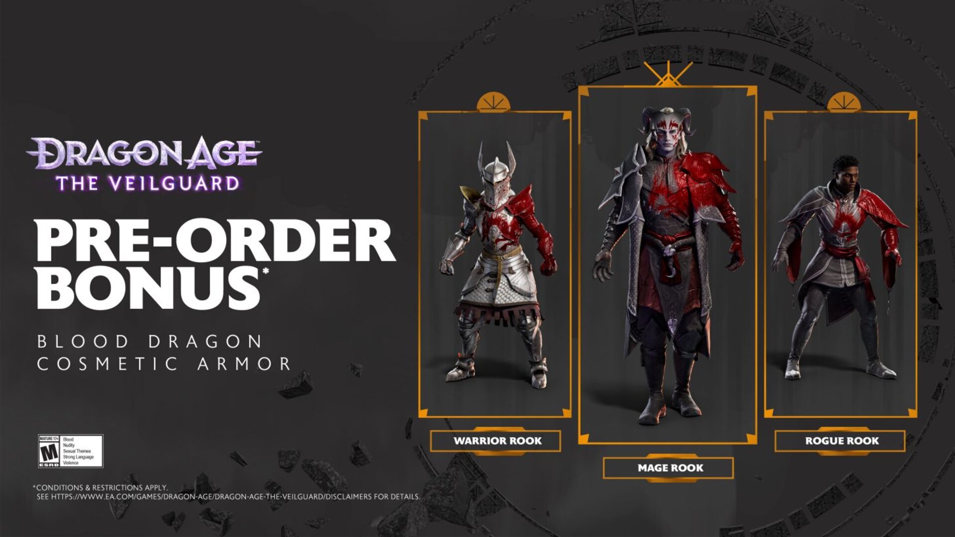 Bonus pre-ordine per Dragon Age: The Veilguard.