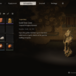 Gold Tree Core in the inventory in Black Myth Wukong.