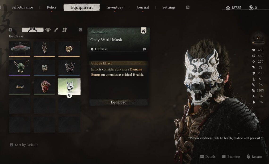 How to Get Grey Wolf Mask in Black Myth Wukong