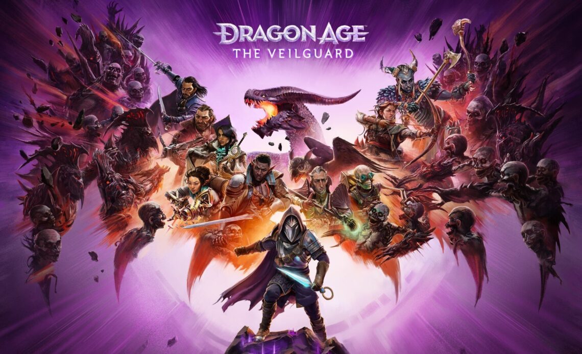 Dragon Age: The Veilguard cover art.