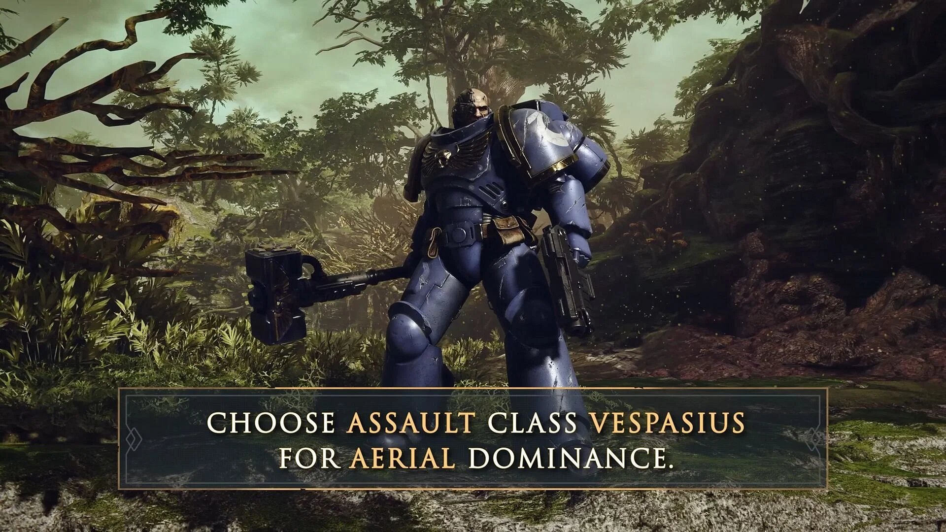 Classe d'assalto in Space Marine 2.