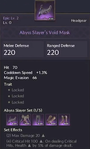 Trono e set Liberty Abyss Slayer tutti i bonus