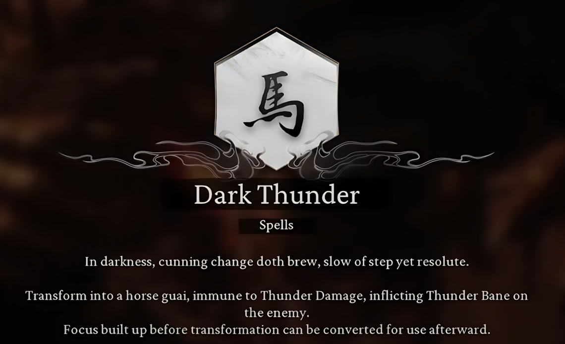 How to get Dark Thunder in Black Myth: Wukong