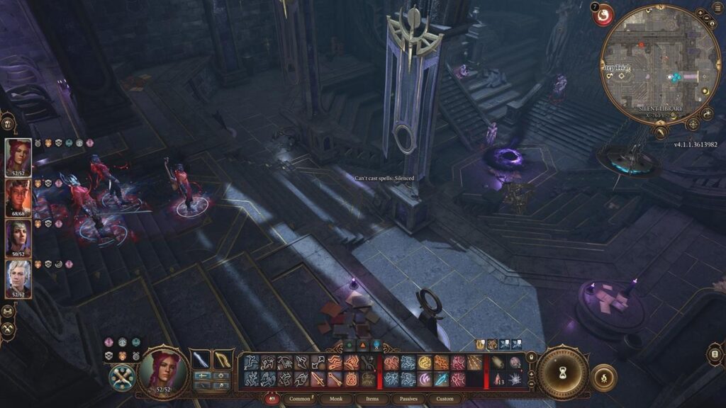 The library is in the Gauntlet of Shar (Source: Larian Studios)