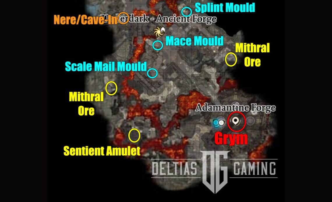 The Mithral ores can be found in Grymforge (Source: Larian Studios)