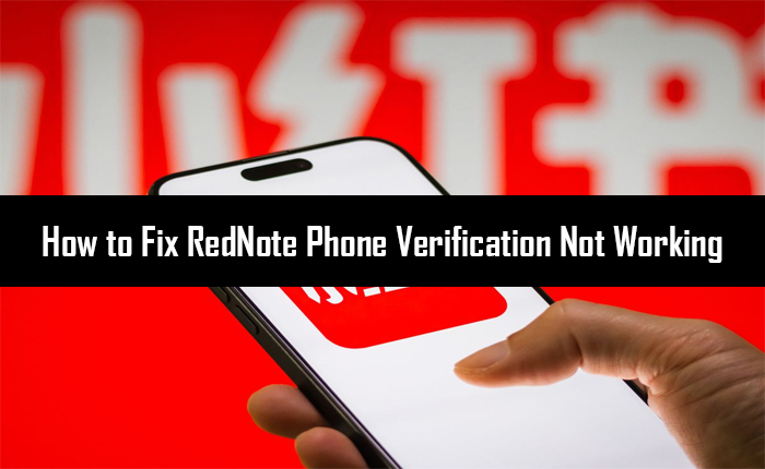 La verifica del telefono RedNote non funziona