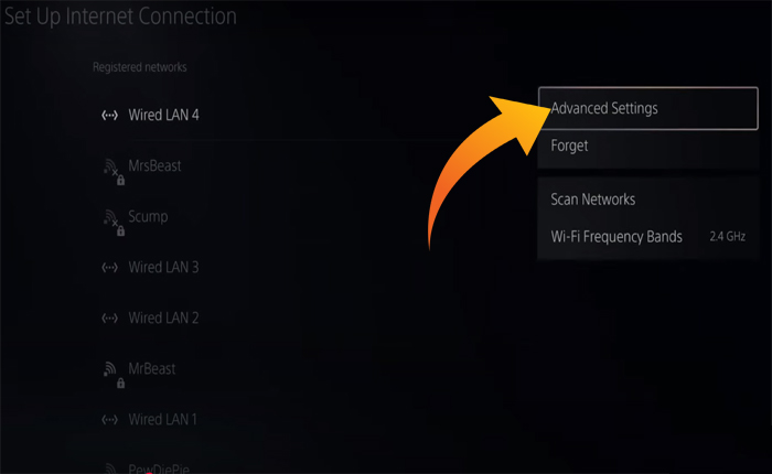 Errore DNS PS5 durante il download