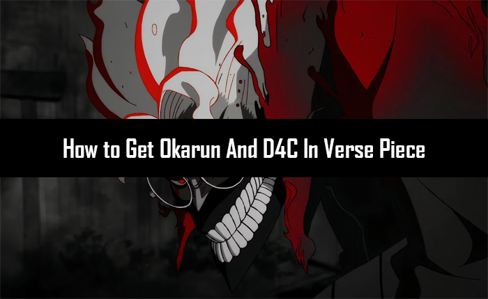 Get Okarun And D4C In Verse Piece