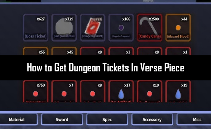 Dungeon Tickets