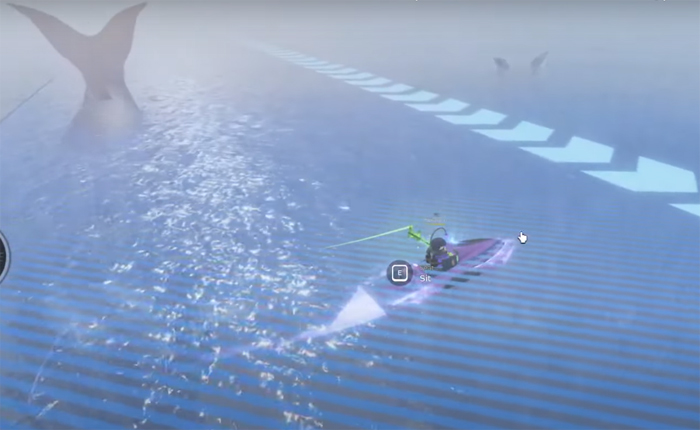 Spawn Whale Migration in Fisch