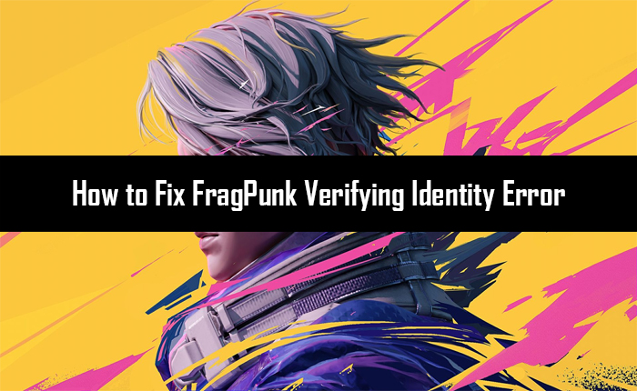 FragPunk Verifying Identity Error