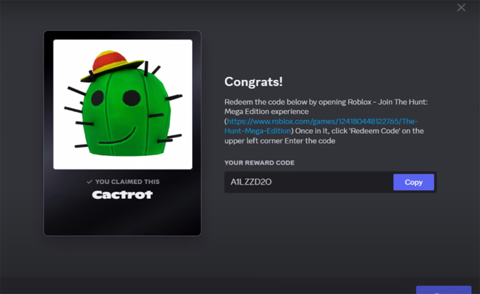 Ottieni Cactrot in Roblox