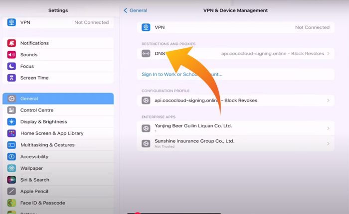 Impossibile verificare l'errore scarlatto dell'app