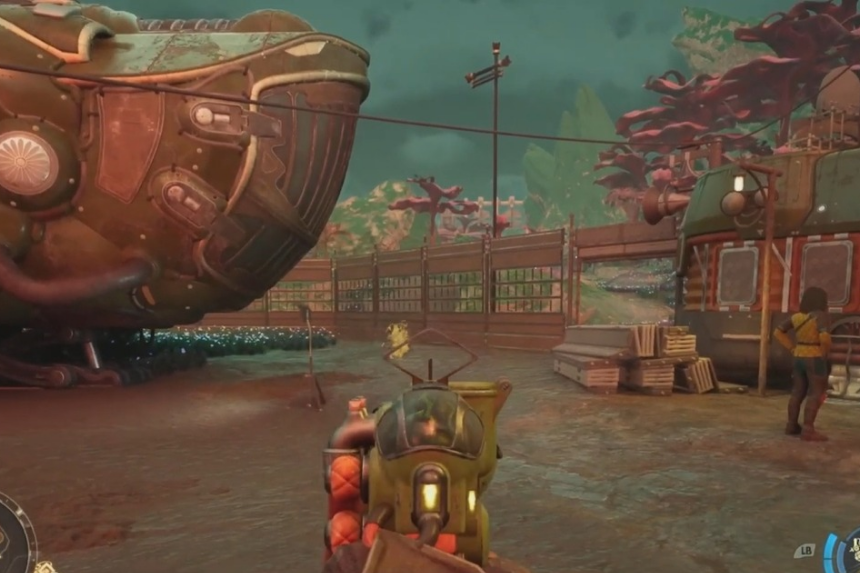 The Outer Worlds 2 – Posizione della pistola a massa biologica scoppiata