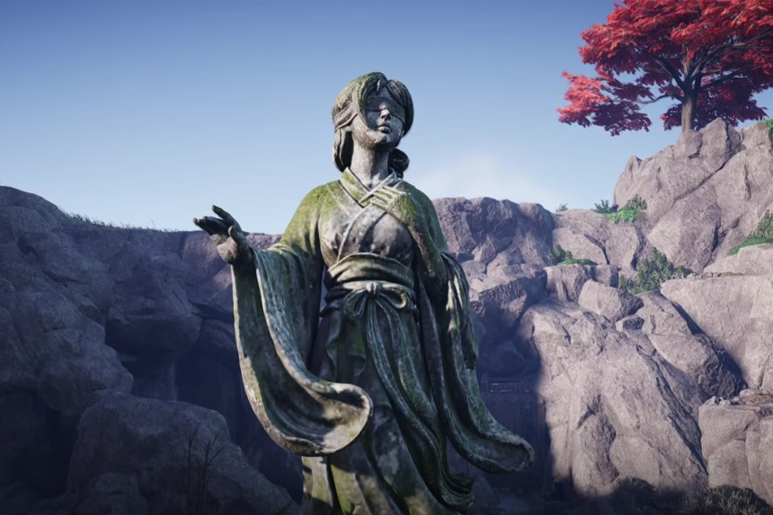 Come studiare la statua della strana ragazza cieca e la soluzione del puzzle - Dove i venti incontrano la missione "Cieco al mondo".