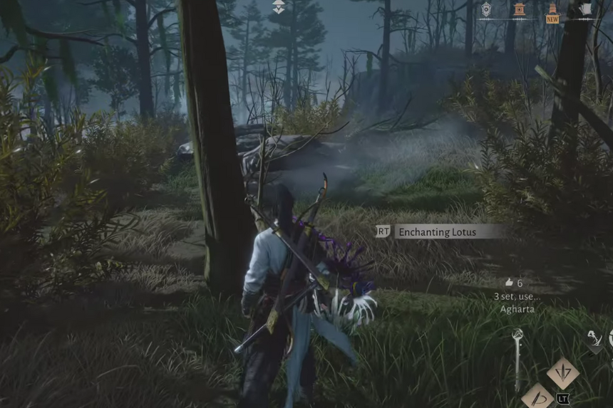 Come saccheggiare l'incantevole Miasma Lotus in Where Winds Meet