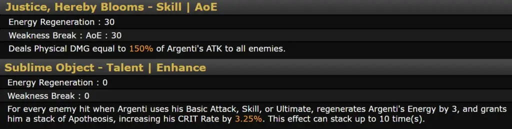 Full-Auto Infinite Energy Argenti Team