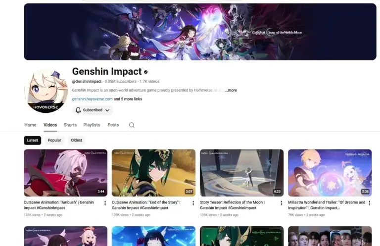 Genshin Impact 6.2 Livestream "Luna III": codice, data e contenuto
