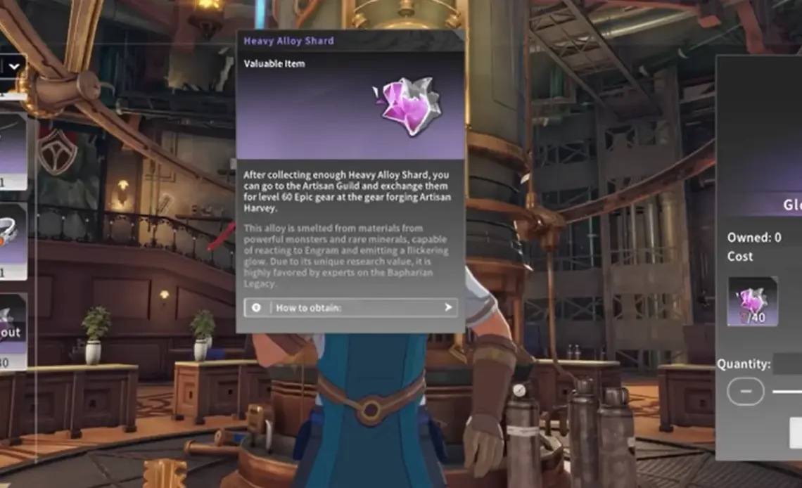 Guida alla progressione degli ingranaggi di livello 60 della risonanza stellare del protocollo blu