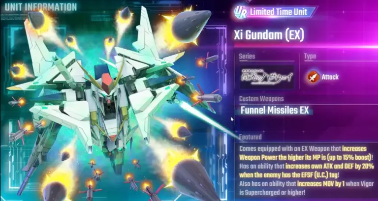 Xi Gundam & Penelope - SD Gundam G Eternal Aggiornamento di fine novembre