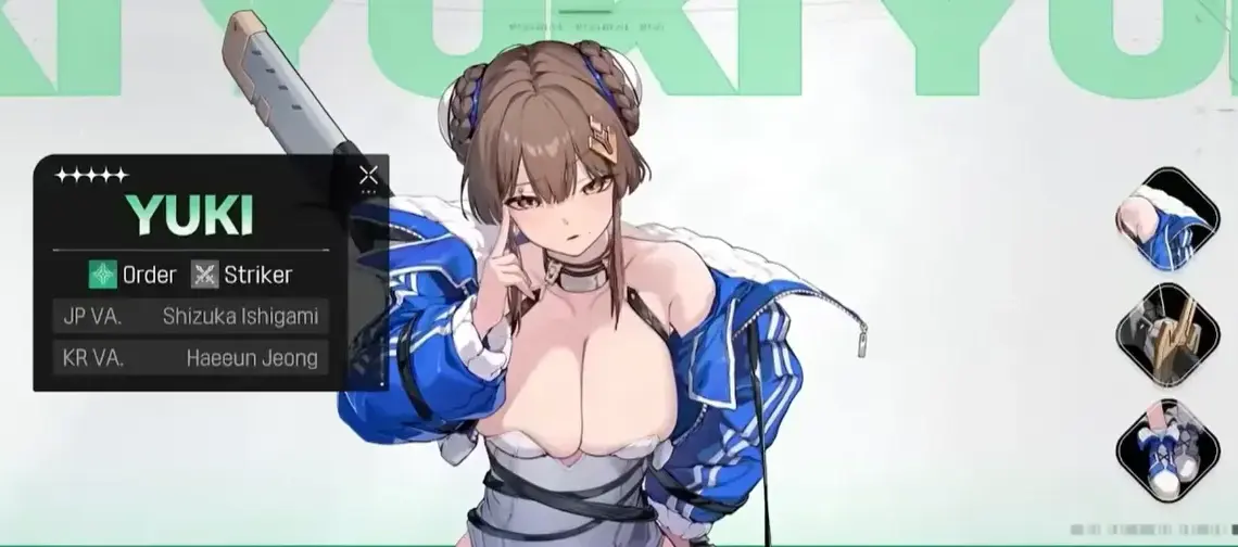 YUKI KIT E nuova modalità di gioco e altro ancora Chaos Zero Nightmare