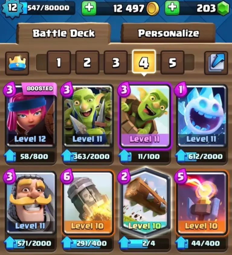 Guida ai mazzi di Clash Royale Arena 13