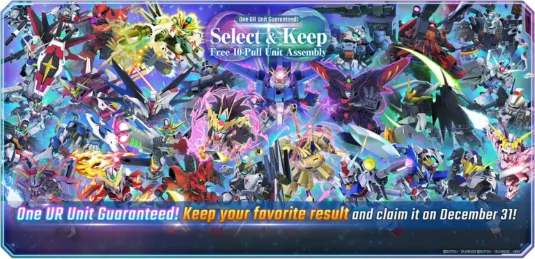 Quali unità vale la pena bloccare? Ten-Pull gratuito in SD Gundam G Generation Eternal