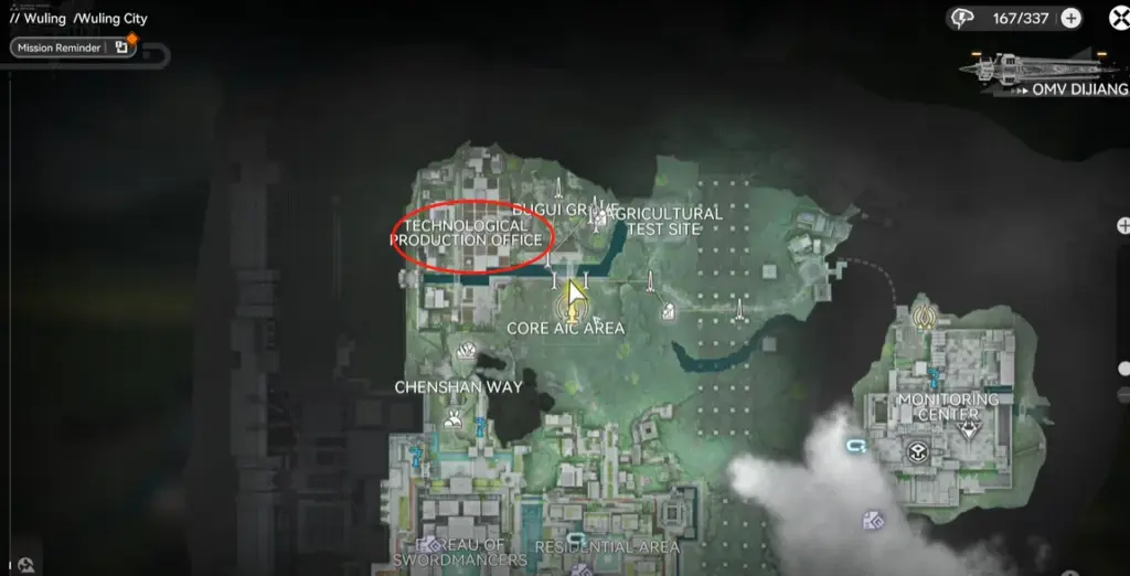 Come raggiungere l'ufficio tecnico di produzione in Arknights: Endfield