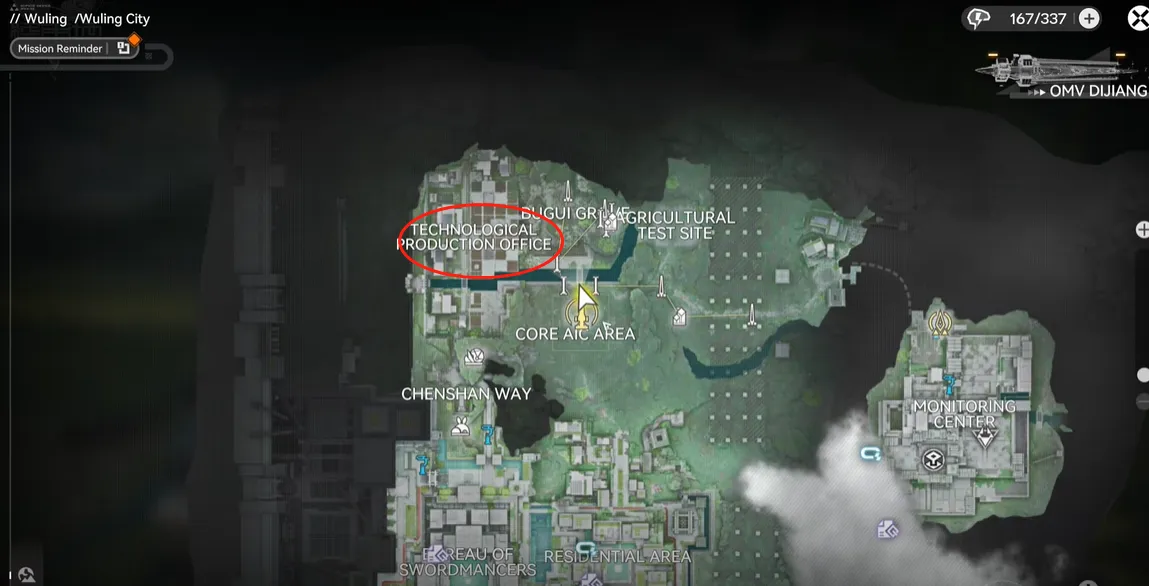 Come raggiungere l'ufficio tecnico di produzione in Arknights: Endfield