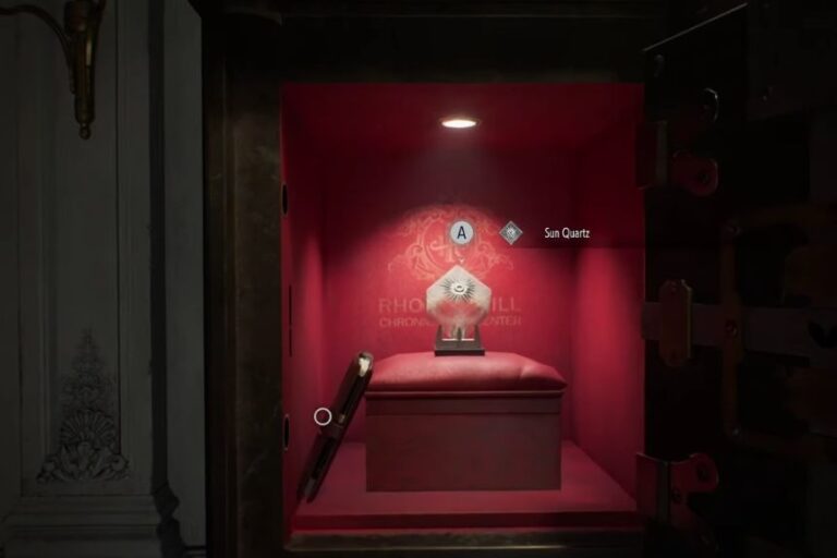 Soluzione dell'enigma solare nell'ufficio del ricercatore capo di Resident Evil 9