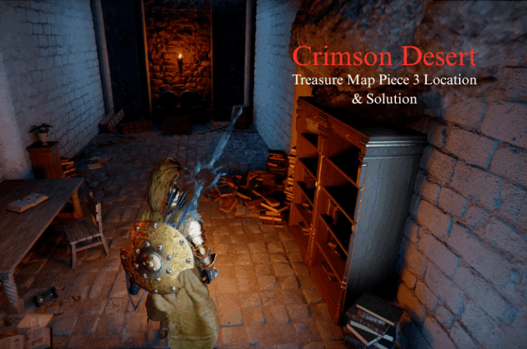 Treasure Map Piece 3 Location & Solution - Crimson Desert