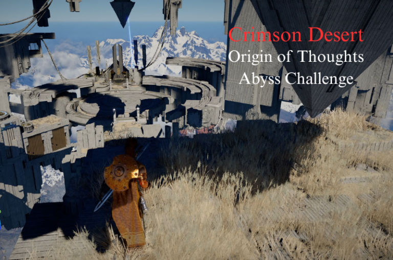 Origin of Thoughts Abyss Puzzle/Challenge - Crimson Desert