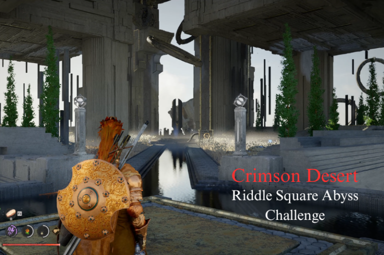 Riddle Square Abyss Puzzle/Challenge - Crimson Desert