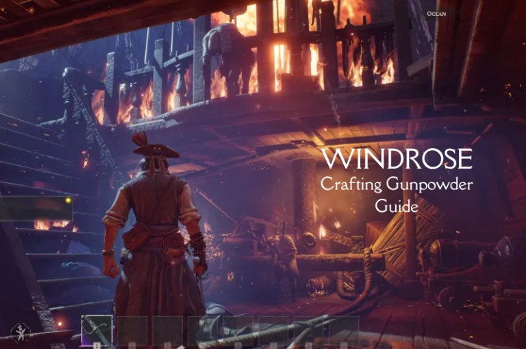 How to Get Gunpowder - Windrose